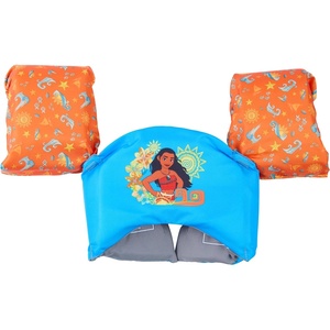 image:imageSwimWays Moana Swim Trainer Vest with Arm Floaties for Kids 3355 lbs  Life Jacket with Adjustable Buckles for Custom Fit and Comfortable Twill Cover BuiltIn Water Wings Boost Swimming Skills