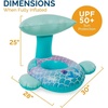 image:imageSwimways Sun Canopy Baby Boat Inflatable Baby Pool Float amp Swimming Pool Accessories with Fast Inflation Mermaid Toys for Kids Aged 924 MonthsMermaid