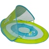 image:imageSwimWays 6038626 Spring Float Sun Protection Canopy Inflatable Baby Toddler Swim Pool Float Raft Colors May Vary