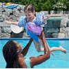 image:imageSwimWays Ariel Swim Trainer Vest with Arm Floaties for Kids 3355 lbs