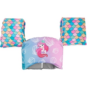 image:imageSwimWays Ariel Swim Trainer Vest with Arm Floaties for Kids 3355 lbs