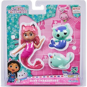 image:imageSwimWays Gabbys Dollhouse Swim Trainer US Coast Guard Approved Life Vest Kids Swim Vest Arm Floaties amp Life Jackets for Kids 3355 lbs GabbyGabby Dive Characters